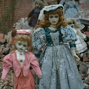 Set OOAK Vampire Creepy Scary Dolls